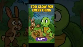 Too Slow for Everything &ndash; Tina the Turtle Part 1 | Funny Animal Story