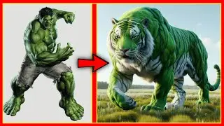 superheroes but tiger 🐯 Marvel and DC All characters #marvel #avengers #spiderman #superhero 