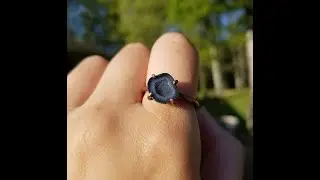 DIY Geode Ring | My first tutorial/video!