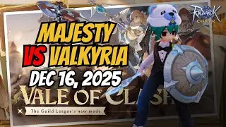 [Vale of Clash] Majesty vs Valkyria (Dec 16, 2025) Tank Paladin POV