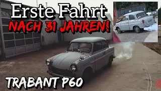 Die ERSTE Fahrt mit dem Trabant P60 Scheunenfund! & Pannenserie am Peugeot 406, was damit los?