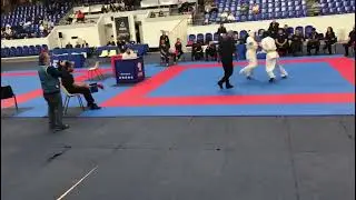 Coupe de France Kyokushinkai 2025 Cadets -70 kg (1/4 de finale).