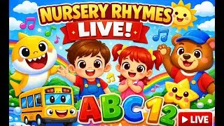 🟢 Nursery Rhymes for Kids LIVE 🎵 | Baby Songs, Kids Music & Learning Videos #kids