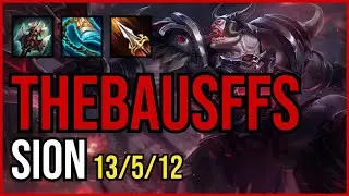 THEBAUSFFS - SION - EUW Grandmaster - Patch 11.5