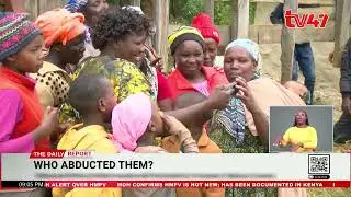 Kibet Bull, Ronny Kiplangat and Billy Mwangi reunite with their families after weeks in captivity