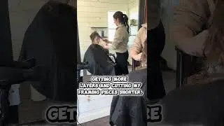 Come with me to get my hair cut! #curlyqueen #curlyhair #fyp #shorts #short