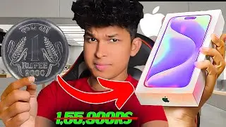 1rs to iphone 16 pro max | Turning Rs1 into an iphone | iphone 16 pro mac bgmi 120 fps