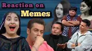 Khatarnak Memes ki barish | Reaction on memes