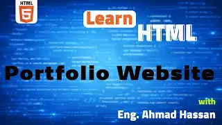 Portfolio Website Using HTML - CSS - JavaScript |  Full Project