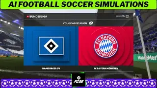 HAMBURGER SV vs BAYERN ⚽ Bundesliga 2025/26 Matchday 20 🟩 EA FC 26 Simulation