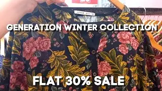 GENERATION GREAT FRIDAY SALE | FLAT 30% SALE ON WINTER COLLECTION