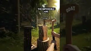 IMPOSSIBLE VR AXE #vr #virtualreality #ai #aivideo #aigen #meta #gorilltag #bonelab #valve #fnaf