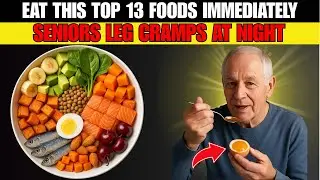 Top 13 Foods To Prevent Leg Cramps In Seniors &mdash; Even At Night!