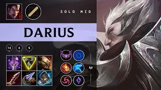 Darius Mid vs Ekko - EUW Master Patch 25.24