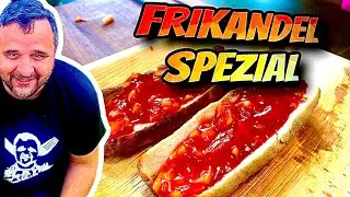IMBISSBUDEN FRIKANDEL SPEZIAL  vom Grill — Klaus grillt