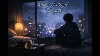 Rainy Midnight Thoughts 🌧️ | 3 AM Lofi for Overthinking Nights