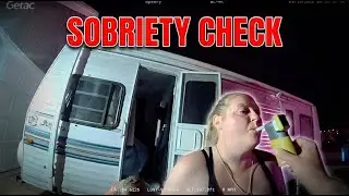 Пьяный подозреваемый оскорбляет, отрицает и издевается над офицерами! | Нательная камера для фикс...