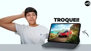 Troquei meu NOTEBOOK por esse TABLET e ME LASQUEI? 2026
