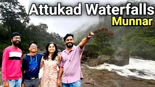 Attukad Waterfalls | Munnar Waterfall | Munnar Tourist place | Amal Thampi 
