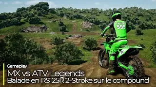 MX vs ATV Legends | Balade en RS125R 2-Stroke sur le compound