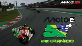 MotoGP 25 - CARREIRA ERIC GRANADO MOTO-E - CORRIDA 5/7 CATALUNHA
