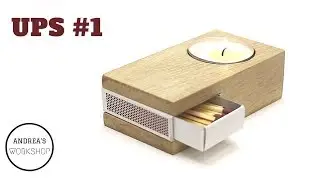 Useless Pinterest Stuff #1 - Candle & Matchbox Holder