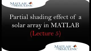 Partial shading effect of solar PV  array using MATLAB