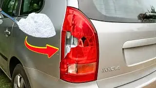 Car Mechanics Hate This! Tail Light Repair Trick You Can Do at Home And No One Does 😱🔥