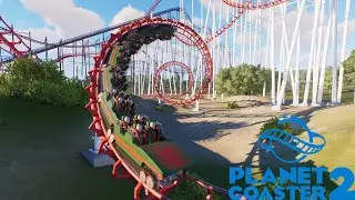 planet coaster 2 six flags magic mountain ep 5 building x2 area