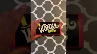 I don&rsquo;t care about this Wonka bar wrapper, it doesn&rsquo;t stay true in a film you￼ know!!.