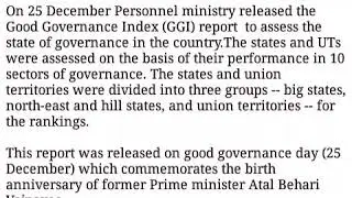 Good Governance Index