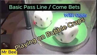 Basic Craps Strategy - Pass Line / Come Bets with Odds.  Easy to Learn strategy.