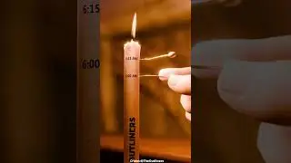 How Candle Clock Used To Work In Ancient😨