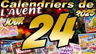 CALENDRIERS DE L'AVENT 2025 JOUR 24 - LEGO HOT WHEELS MARVEL et les autres Joyeux Noël
