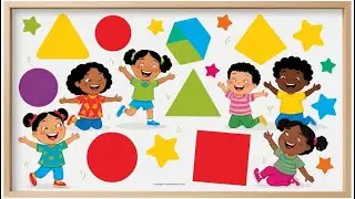Learning Shapes for kids  l #shapesforkids l #ShapeLearning l LearnShapesWithSongs l #PreschoolFun