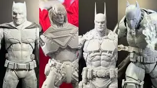 Новые фигурки Бэтмена, Стила и Супермена на выставке Inart Morfig