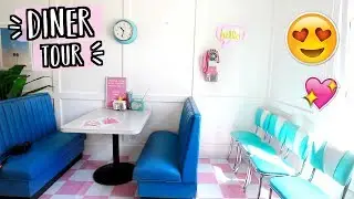 Alisha Marie's Diner! Diner Tour Set! AlishaMarieVlogs