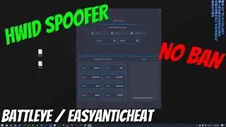 Private HWID SPOOFER // How To get HWID unbanned // BattlEye & EasyAntiCheat