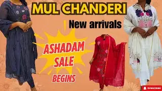 Mul chanderi New arrivals offer prices@7386669231#chanderi #offer #partywear #designerwear #online