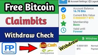 How To Earn FREE BTC Every 5 Minutes - Unlimited FREE BITCOIN Claim Faucet | GET PAID 1000 Satoshi
