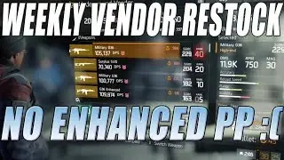 The Division &mdash; еженедельное пополнение/сброс ассортимента у торговцев! Новые высокотехнологичные товары, оружие и чертежи