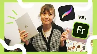 ✏ Adobe Fresco REVIEW 👀 and Procreate COMPARISON &ndash; which one is better for illustrators? [CC]
