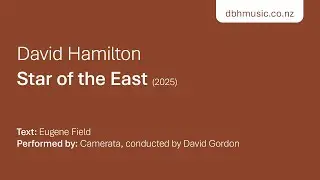 Star of the East &ndash; SATB, piano