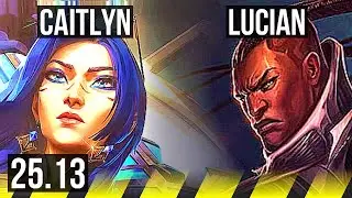 CAITLYN & Neeko vs LUCIAN & Alistar (ADC) | KR Diamond | 25.13