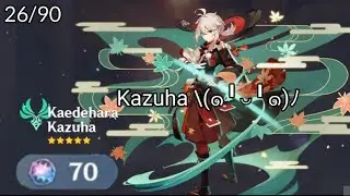 Kazuha AND Klee in 20 WISHES?(F2P) AND FOUR 5 stars??😳 Kazuha and klee banner pulls! v2.8[70 wishes]