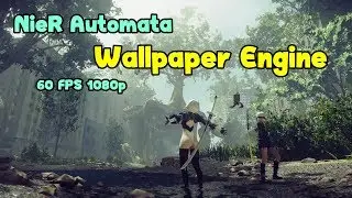NieR Automata: 2B (self-destruct) Wallpaper Engine 1080p 60FFPS