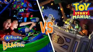Which ride is better? Astro Blasters or Toy Story Mania?