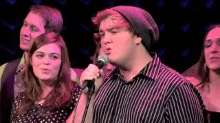 Alexander Sage Oyen and the cast - 