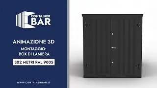 Animazione 3D Montaggio: Box di Lamiera