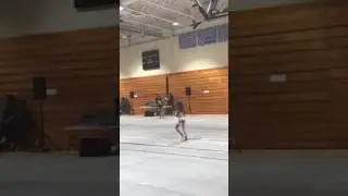 Junior Captain McKenzie of Silver Starlets Dance Team Captain's Battle